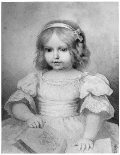 Colette aged 18 months, 1875 by Stephane Baron